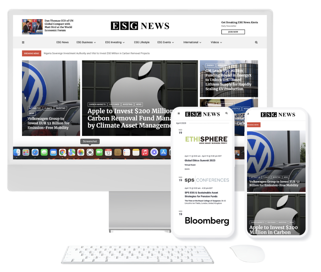 Advertising on ESG News